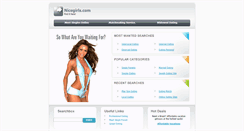 Desktop Screenshot of nicegirls.com